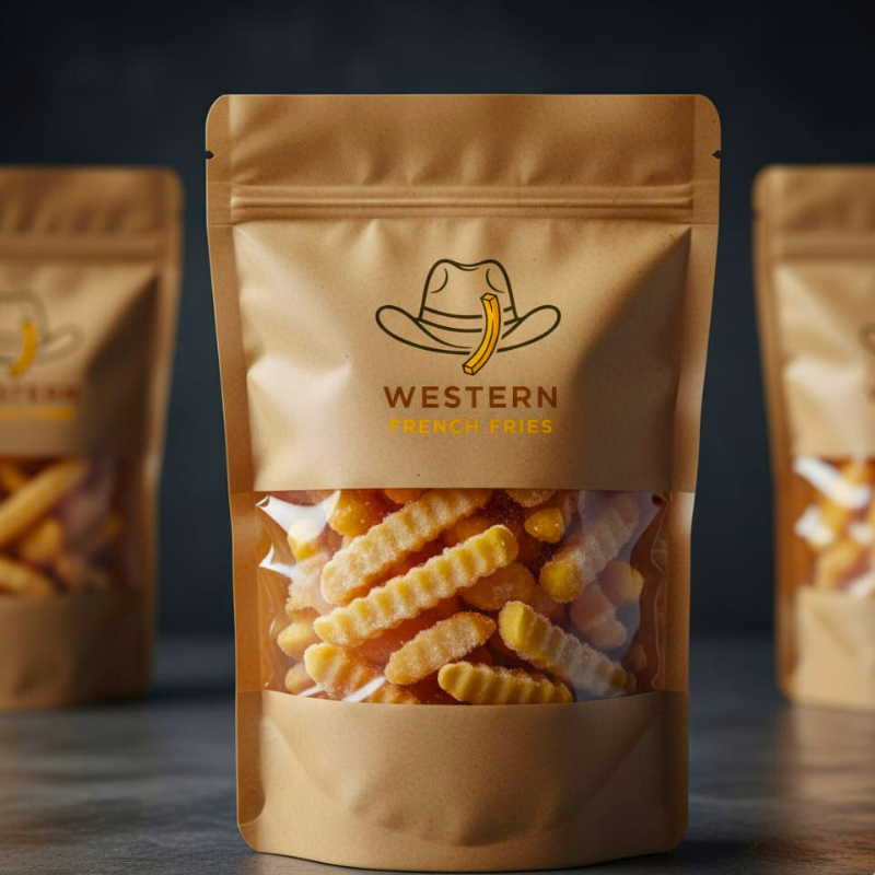 crinkle cut fries (1 kg)